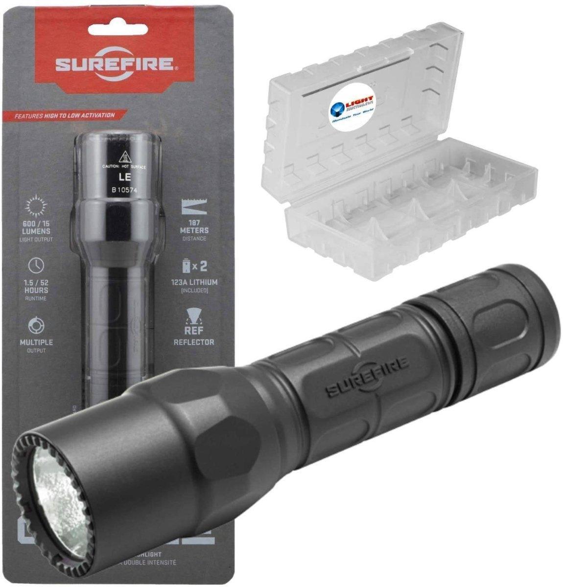 SureFire G2X LE Compact LED Flashlight 600 Lumen Tactical Light (USA) - NORTH RIVER OUTDOORS