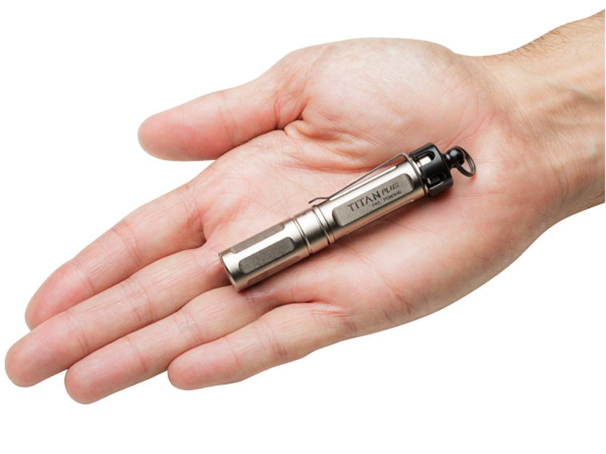 SureFire Titan Plus Ultra-Compact Multi-Output LED Keychain 300 Lumens Flashlight (USA) - NORTH RIVER OUTDOORS