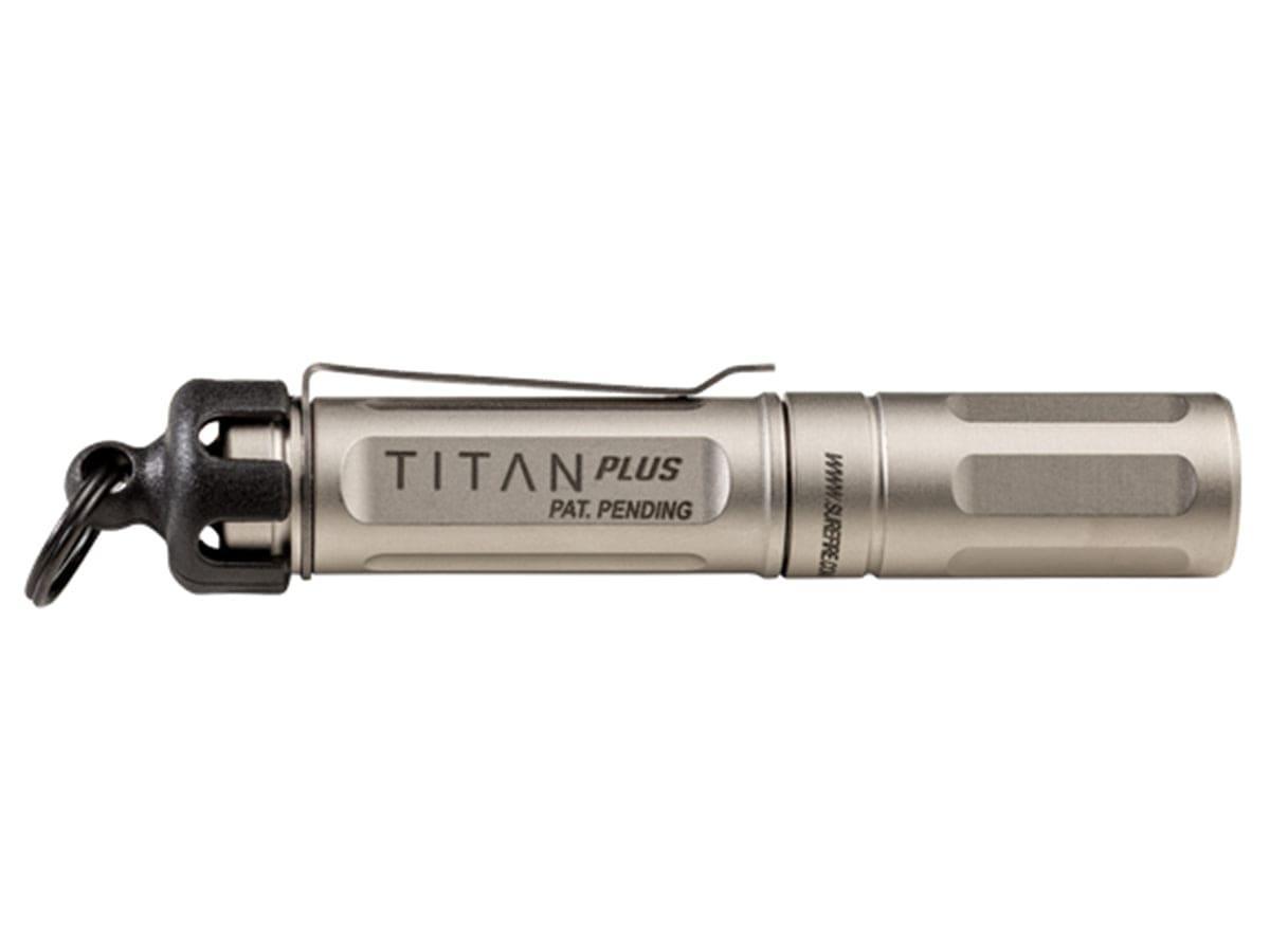 SureFire Titan Plus Ultra-Compact Multi-Output LED Keychain 300 Lumens Flashlight (USA) - NORTH RIVER OUTDOORS