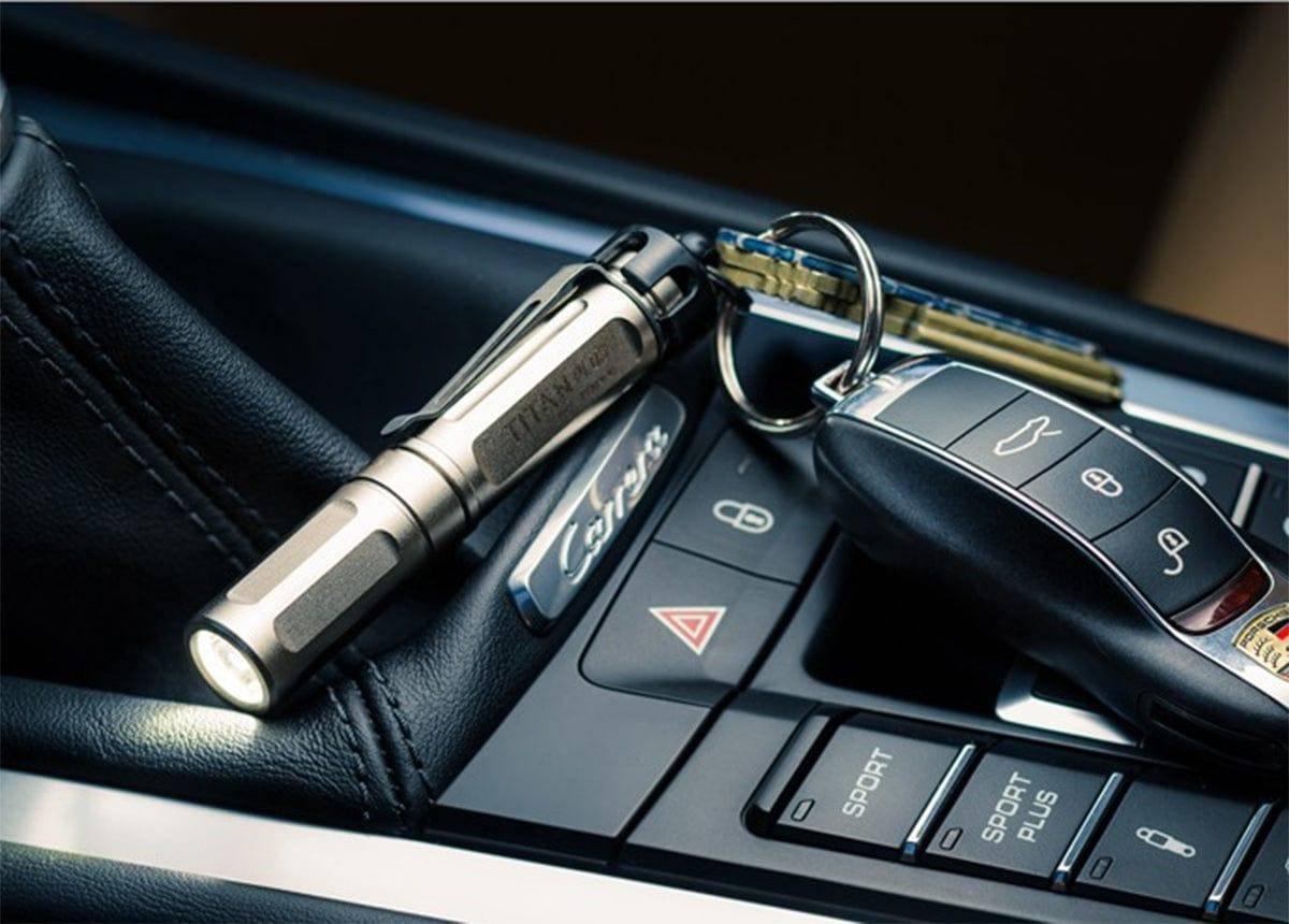 SureFire Titan Plus Ultra-Compact Multi-Output LED Keychain 300 Lumens Flashlight (USA) - NORTH RIVER OUTDOORS