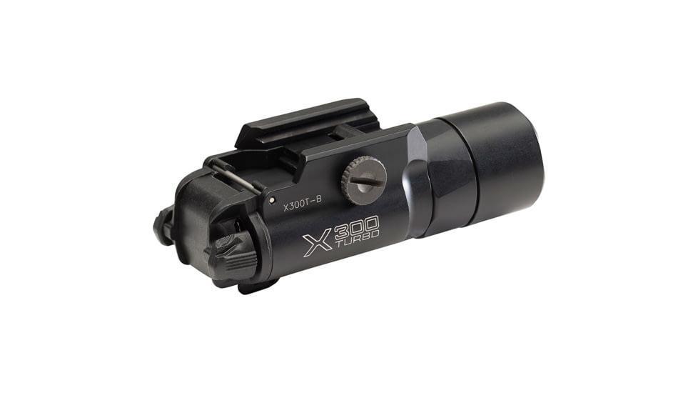 SureFire X300T-B Turbo Handgun Weapon light High Candela LED Black (USA) - NORTH RIVER OUTDOORS