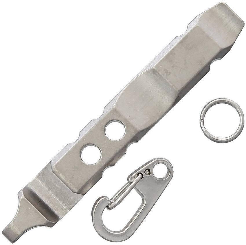 TEC Accessories Titanium Pry Bar Keychain Edition - NORTH RIVER OUTDOORS