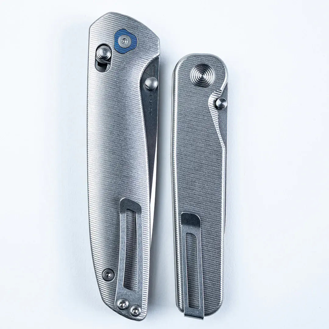 Tactile Maverick MagnaCut Folding Knife Stonewash Titanium (USA)