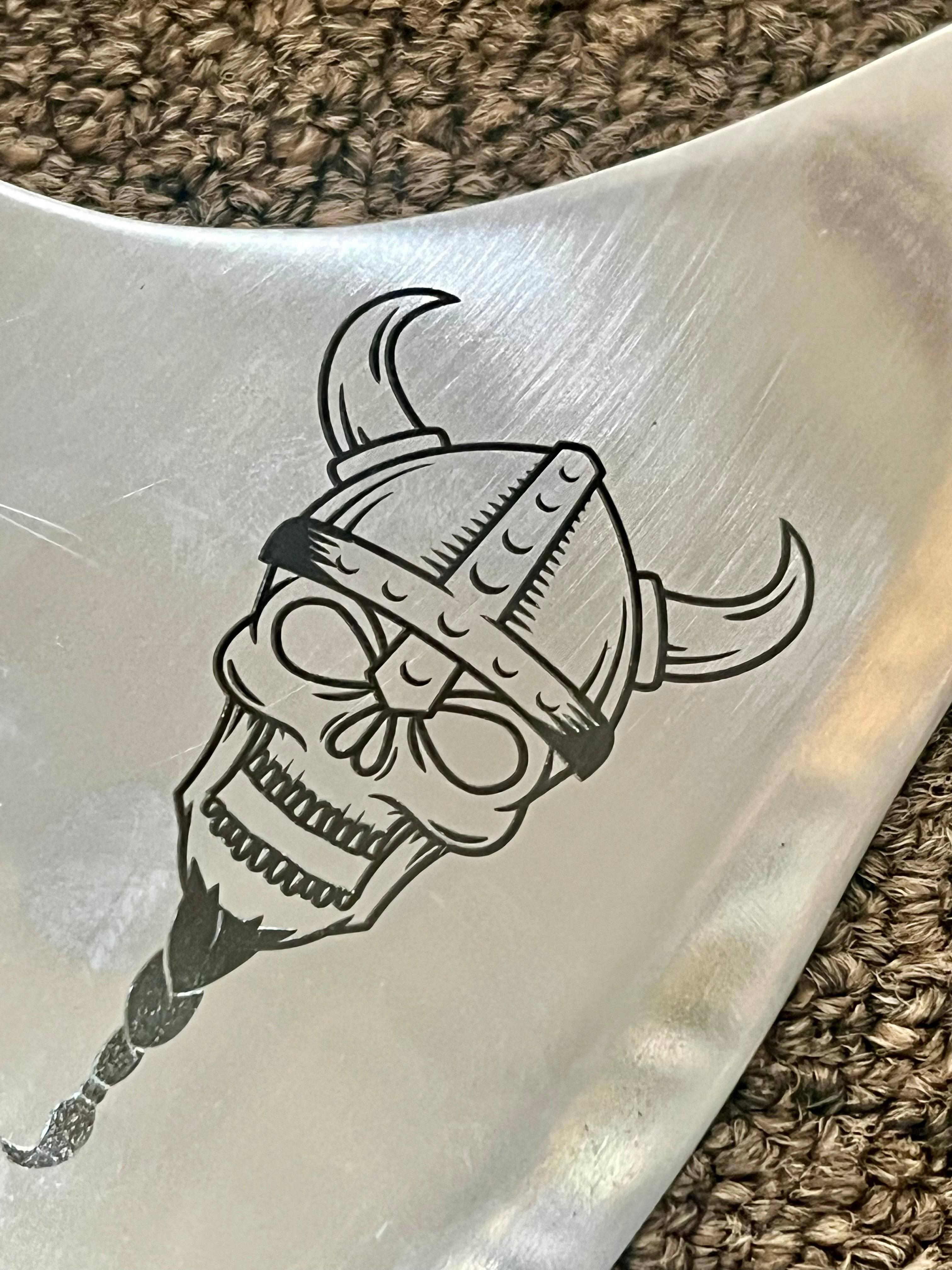 Viking Competition Throwing Tomahawk 19" (Engraved) - NORTH RIVER OUTDOORS