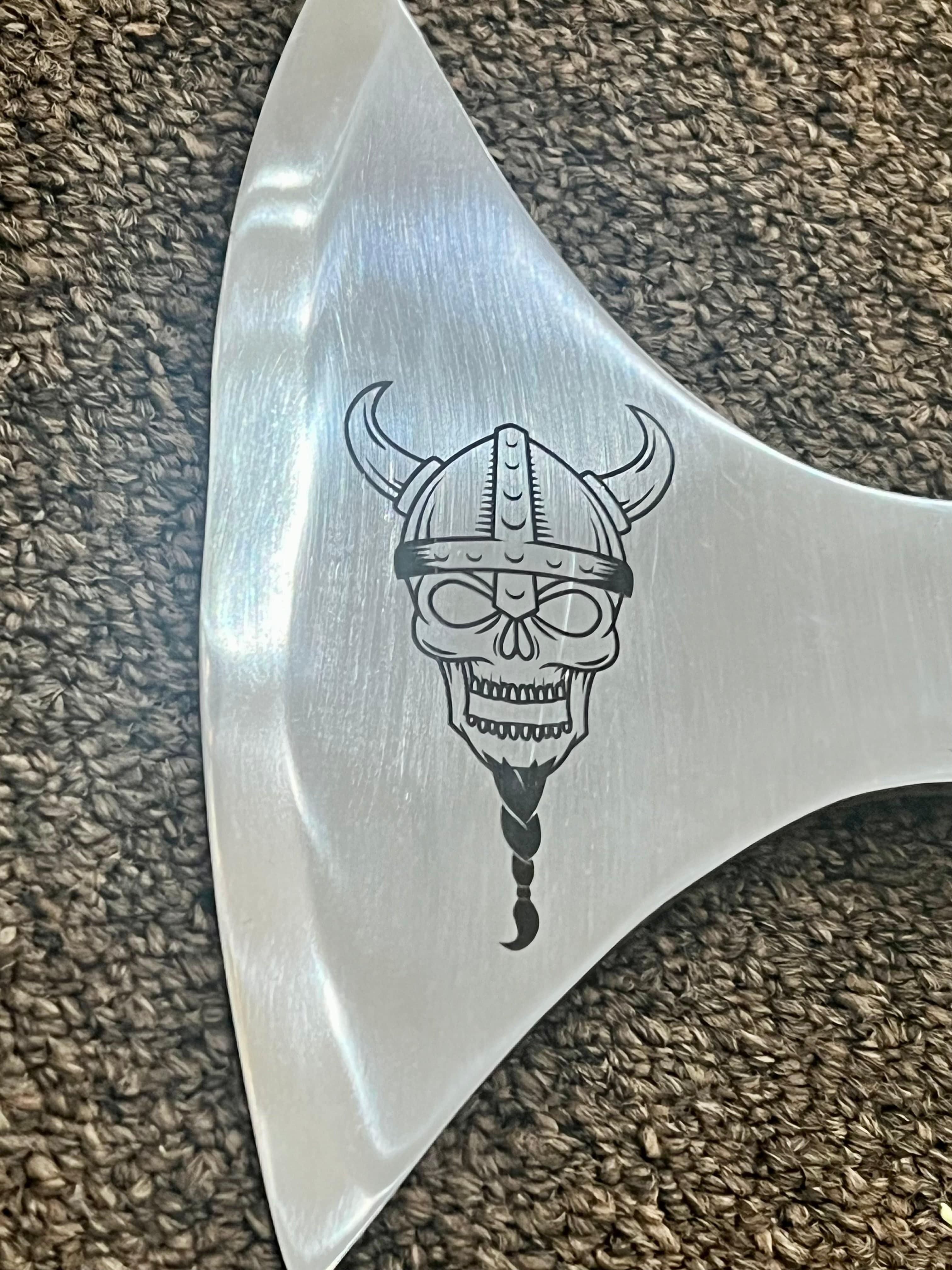 Viking Competition Throwing Tomahawk 19" (Engraved) - NORTH RIVER OUTDOORS