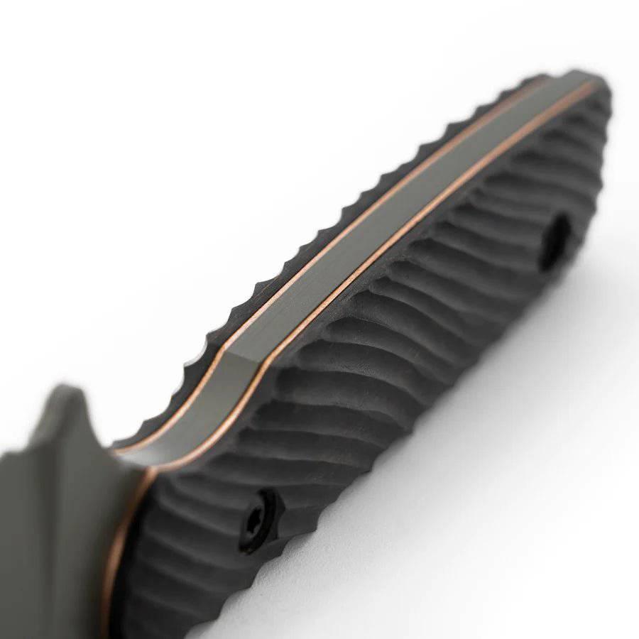 Toor Field 1.0 Fixed Blade Knife 6" CPM-154 Saddle Leather Sheath (USA) - NORTH RIVER OUTDOORS