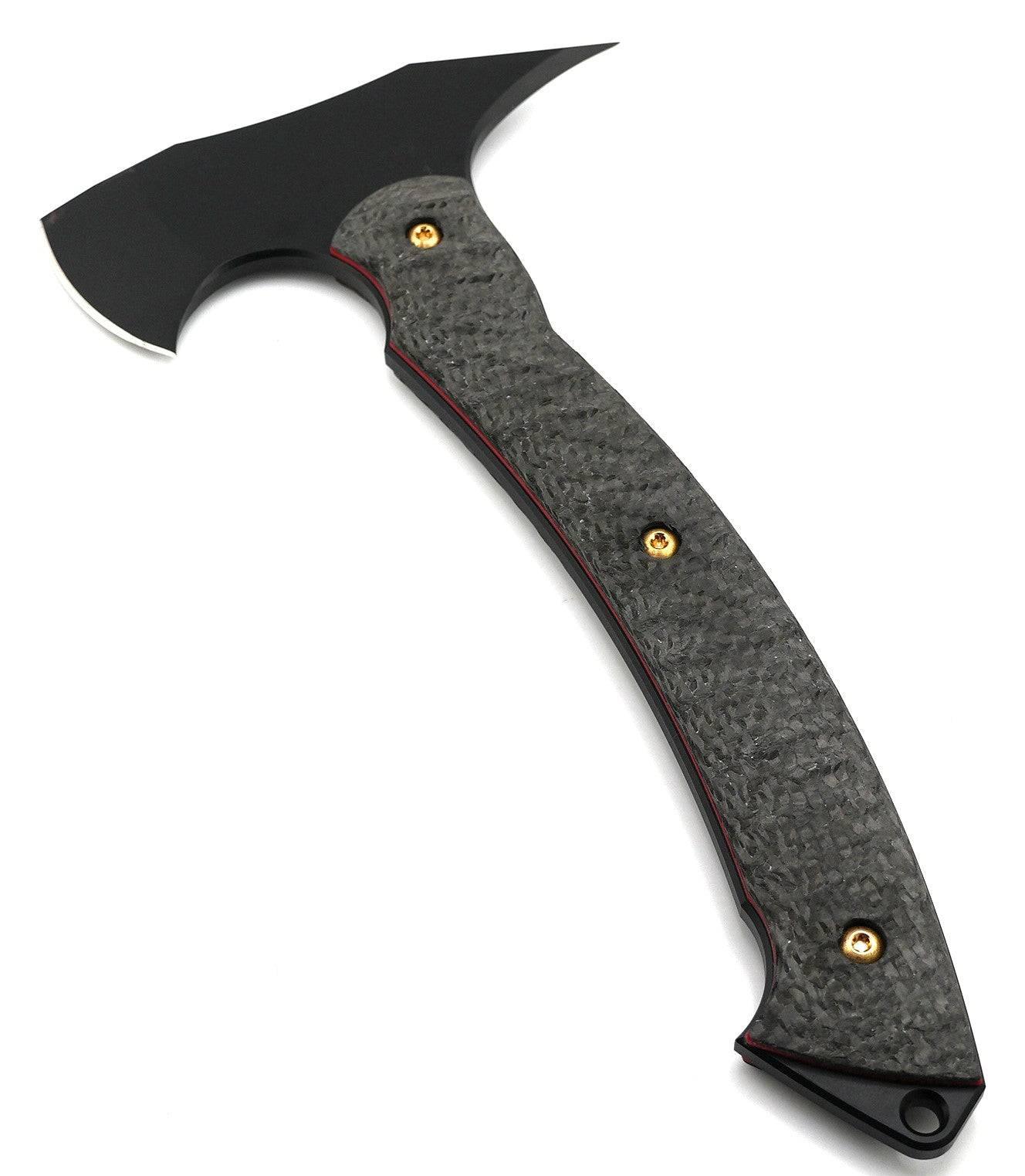 Toor Knives Heavy Metal Tomahawk, 11" Overall, D2 Axe Head w/ Spike (USA) - NORTH RIVER OUTDOORS