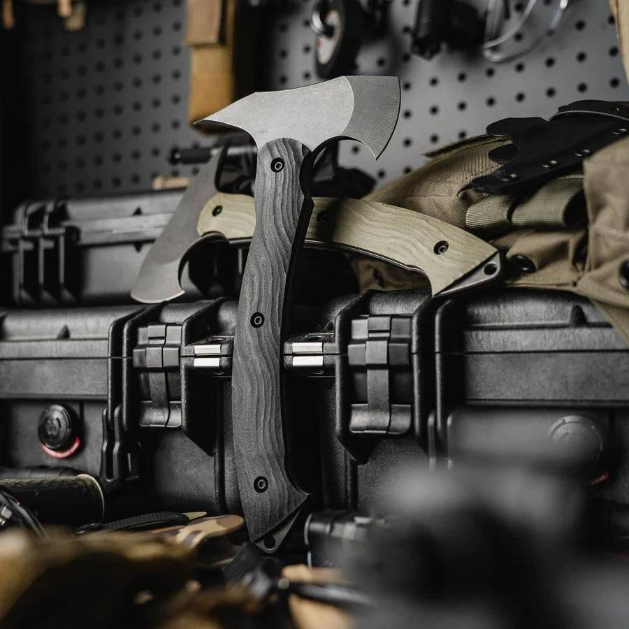 Toor Knives Tomahawk, 11" Overall, D2 Axe Head w/ Spike (USA) - NORTH RIVER OUTDOORS