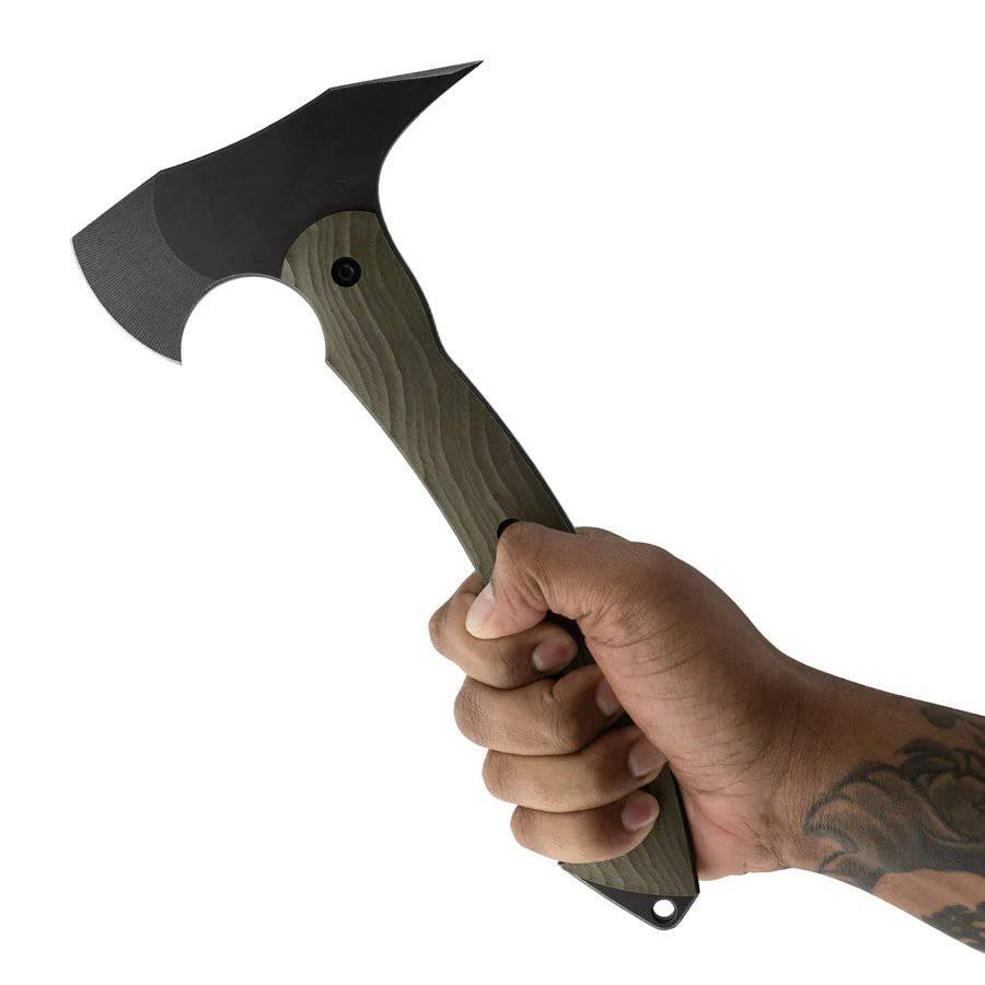 Toor Knives Tomahawk, 11" Overall, D2 Axe Head w/ Spike (USA) - NORTH RIVER OUTDOORS