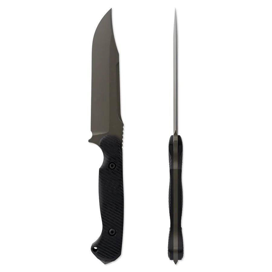 Toor Knives Valor MK1 Fixed Blade Knife 5.5" CPM-3V Woodland Green Clip Point (USA) - NORTH RIVER OUTDOORS