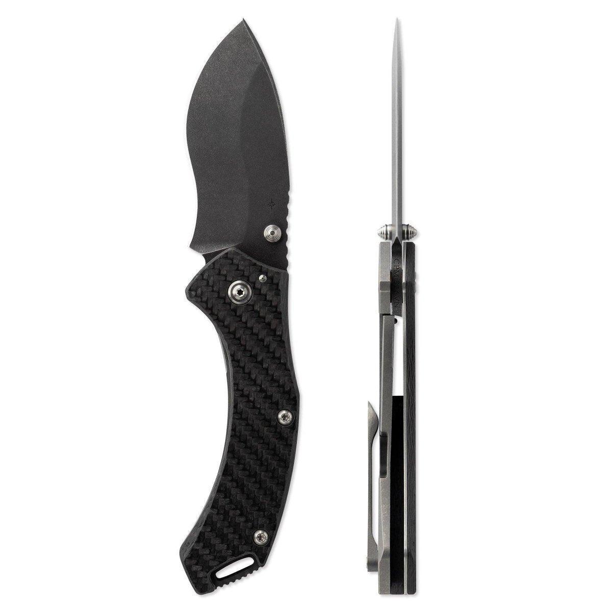 Toor Knives XT1 Bravo Carbon Fiber Folding Knife CPM S35VN (USA) - NORTH RIVER OUTDOORS