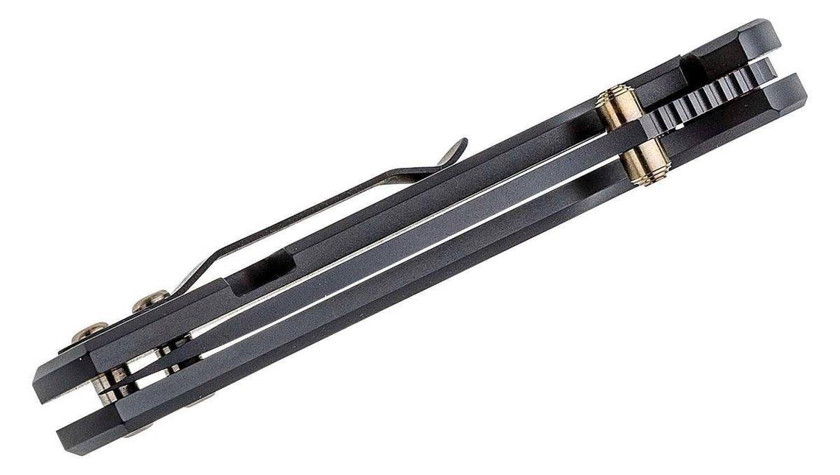 Toor Merchant FL35T Folding Knife 3.5" S35VN Shadow Black - NORTH RIVER OUTDOORS