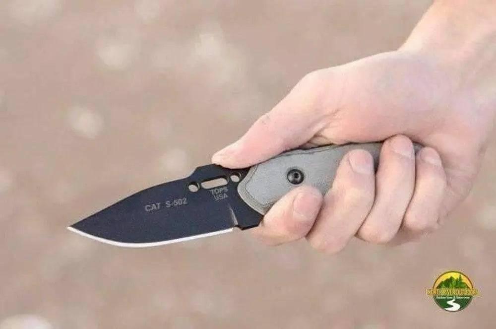 TOPS C.A.T. 200 Hunter Point Knife - NORTH RIVER OUTDOORS