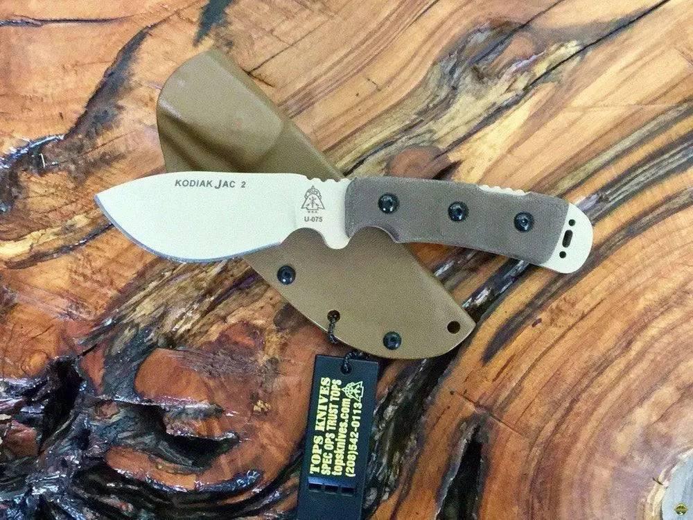 TOPS Kodiak Jac 2 Knife - NORTH RIVER OUTDOORS