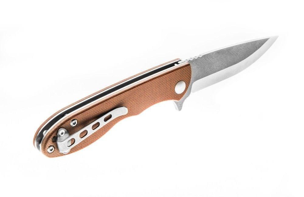 TOPS MSF-4.0 Mini Scandi Flipper Knife 3.25" N690Co Two-Tone Blade - NORTH RIVER OUTDOORS
