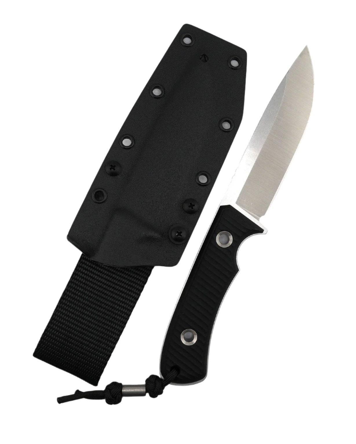 TRC South Pole MagnaCut Double Black Canvas Micarta Satin Finish Kydex Sheath - NORTH RIVER OUTDOORS