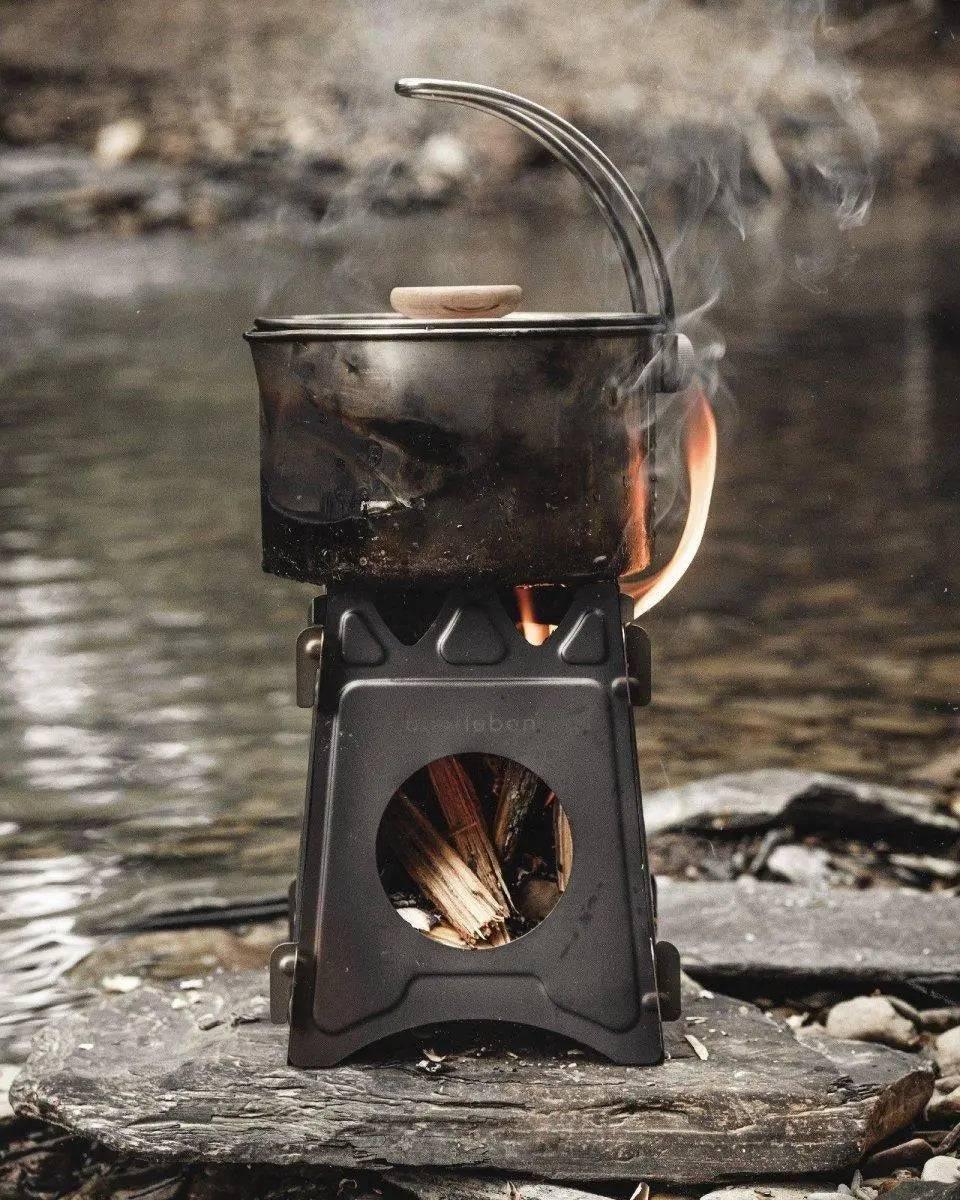 Uberleben Kessel 2.0 Pot + Waxed Canvas - NORTH RIVER OUTDOORS