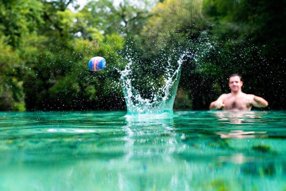 Waboba Original Water Bouncing Ball (Tropical Colors) - NORTH RIVER OUTDOORS