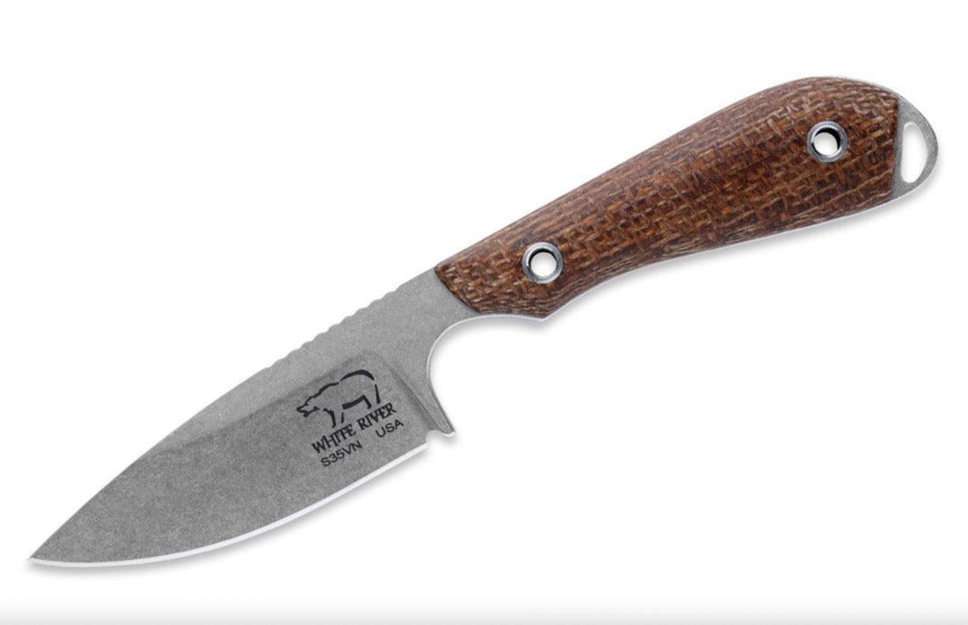 White River M1 Caper S35VN Fixed Blade (USA) - NORTH RIVER OUTDOORS