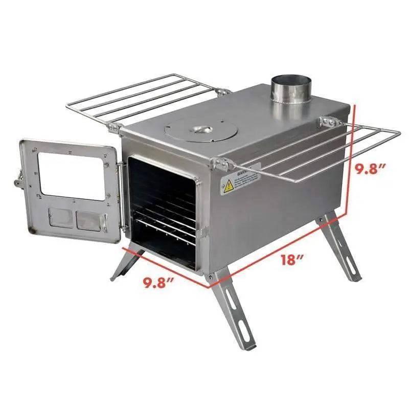 Winnerwell Nomad Large Tent Stove 1500 Cubic Inch Firebox - NORTH RIVER OUTDOORS