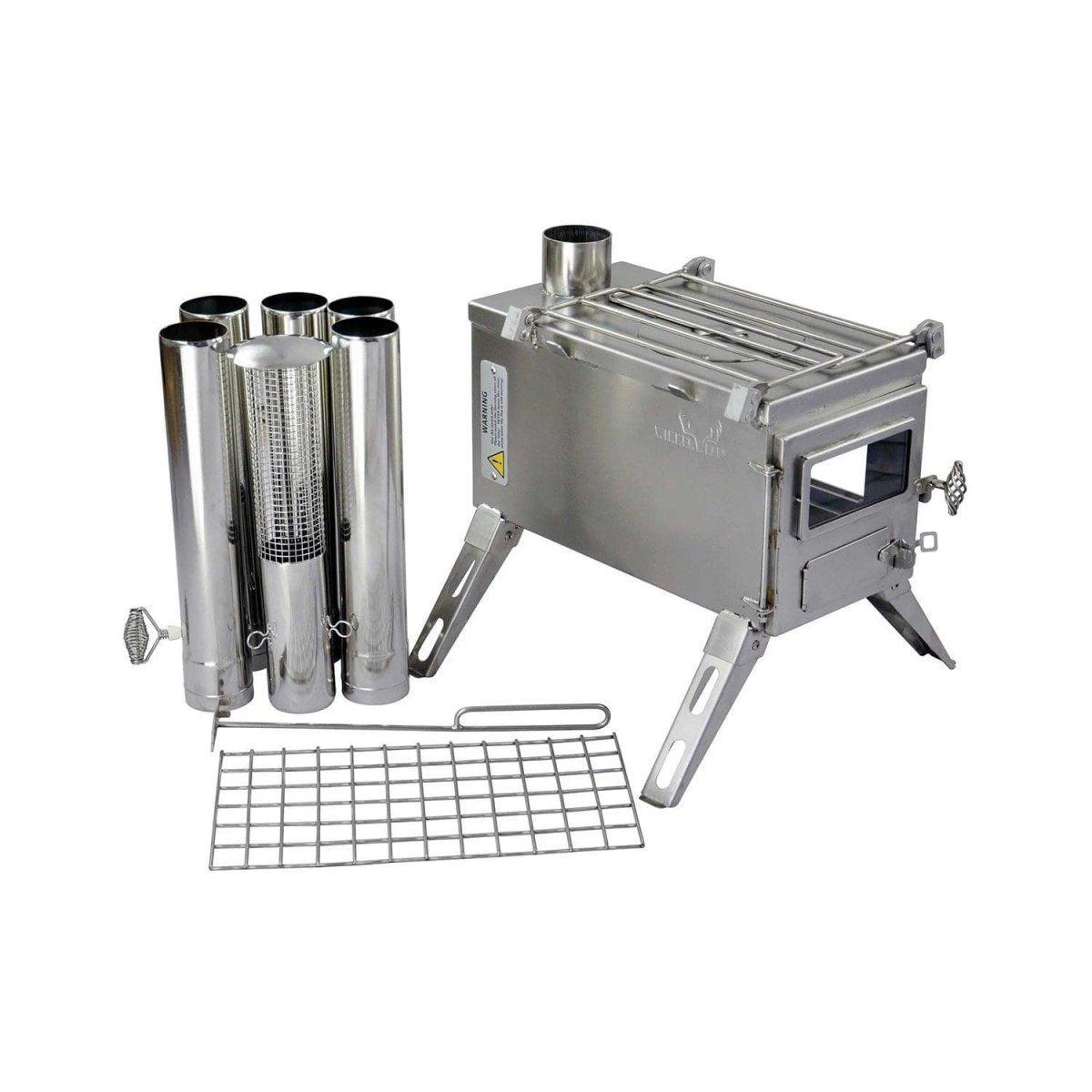 Winnerwell Nomad View Medium Tent Portable Stove 800 Cubic Inch Firebox - NORTH RIVER OUTDOORS