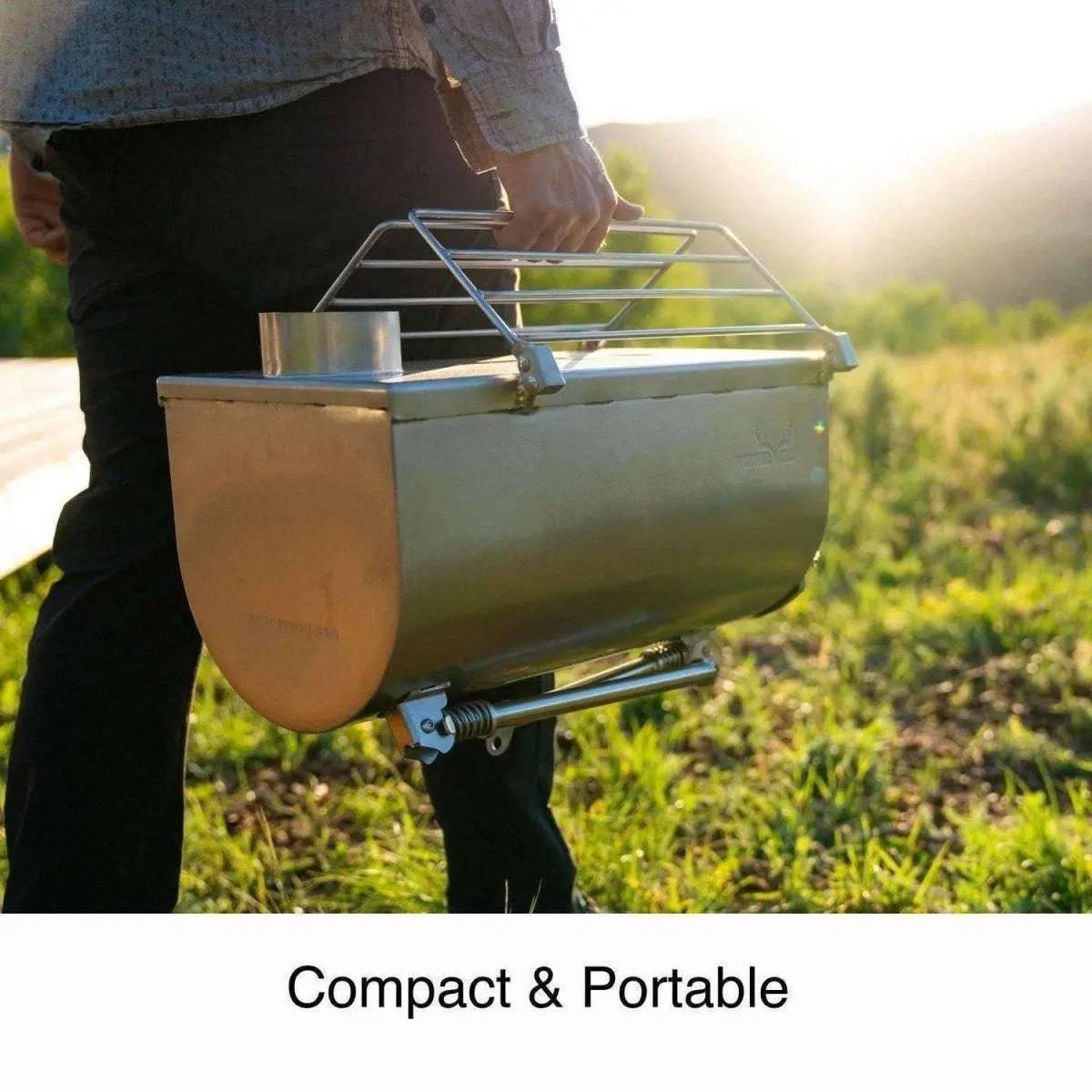 Winnerwell Woodlander Large Tent Stove 1500 Cubic - NORTH RIVER OUTDOORS