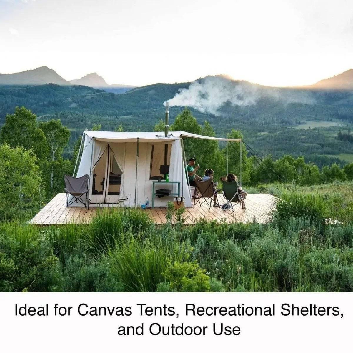 Winnerwell Woodlander Large Tent Stove 1500 Cubic - NORTH RIVER OUTDOORS