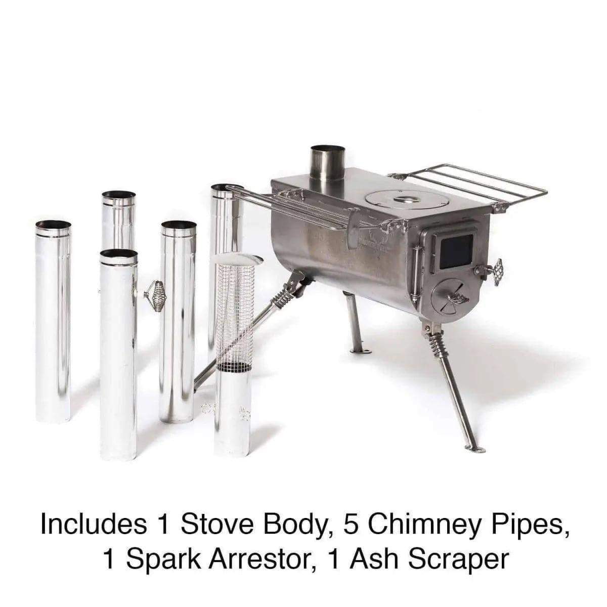 Winnerwell Woodlander Medium Tent Stove 800 Cubic Inch - NORTH RIVER OUTDOORS