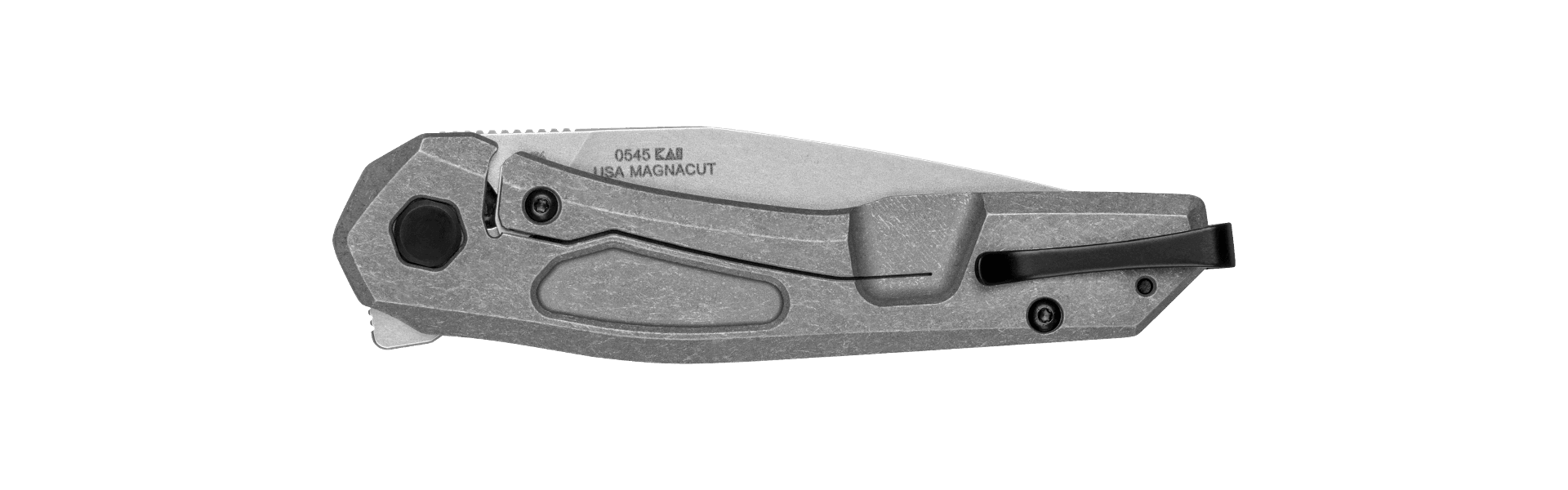 Zero Tolerance 0545 Flipper Knife 3.2" CPM-MagnaCut Stonewashed Drop Point Blade Carbon Fiber - NORTH RIVER OUTDOORS