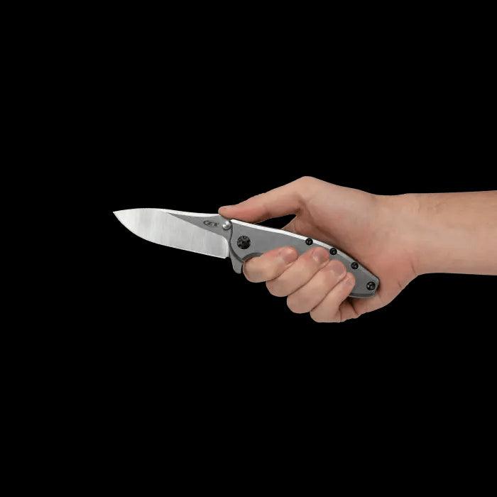 Zero Tolerance 0562TI Hinderer Knife Titanium (3.5") - NORTH RIVER OUTDOORS