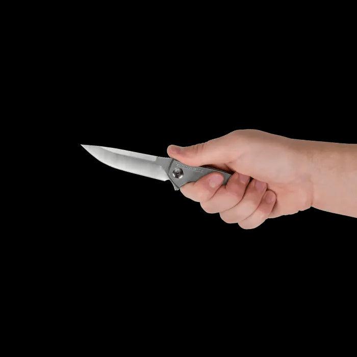 ZT 0450 Sinkevich Flipper 3.25" S35VN Satin Blade, Titanium Handles - NORTH RIVER OUTDOORS