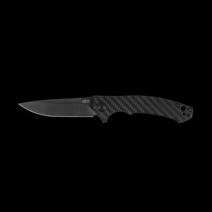 ZT 0450CF Flipper 3.25" S35VN Black Blade Knife (USA) - NORTH RIVER OUTDOORS