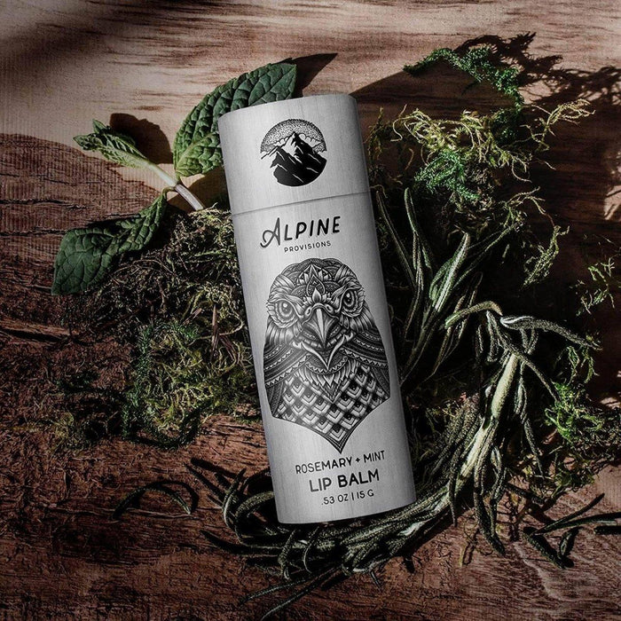 Alpine Lip Balm - Rosemary + Mint from NORTH RIVER OUTDOORS