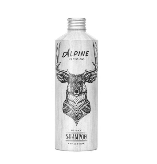 Alpine Shampoo - Fir + Sage, 16.9oz (Plastic Free) from NORTH RIVER OUTDOORS