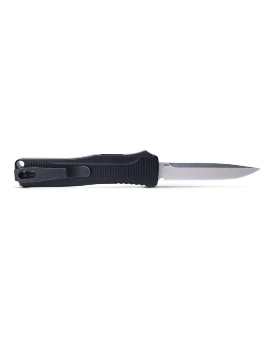 Bechmade OM Auto OTF 4850 Knife 2.475" S30V Satin Clip Point (USA) from NORTH RIVER OUTDOORS