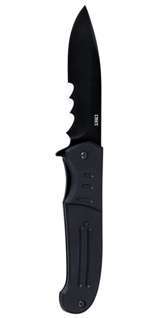 CRKT 6865 Ignitor T Assisted Folding Knife 3.38" Black G10 Handles from NORTH RIVER OUTDOORS