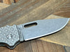 Demko Custom AD20.5 Shark Lock Folding Knife 3" S35VN Clip Point Bitrate Titanium Handles from NORTH RIVER OUTDOORS