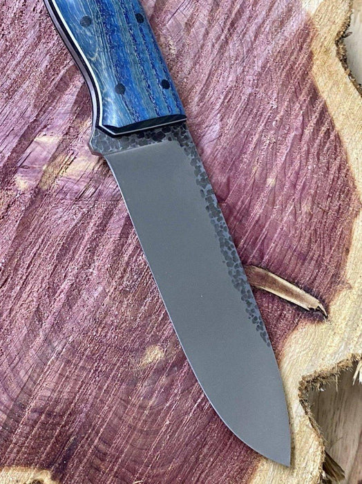 Fiddleback Forge Bushcrafter Sr. Knife w/ Curly Ash Handles from NORTH RIVER OUTDOORS