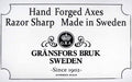 Gransfors Ceramic Axe Sharpening Stone 4034 (Sweden) from NORTH RIVER OUTDOORS