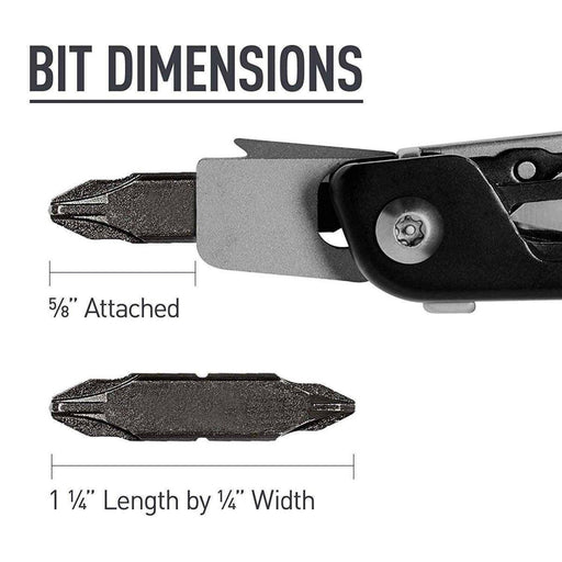 Leatherman Bit Kit 21 Double-Ended Bits for Multitools from NORTH RIVER OUTDOORS