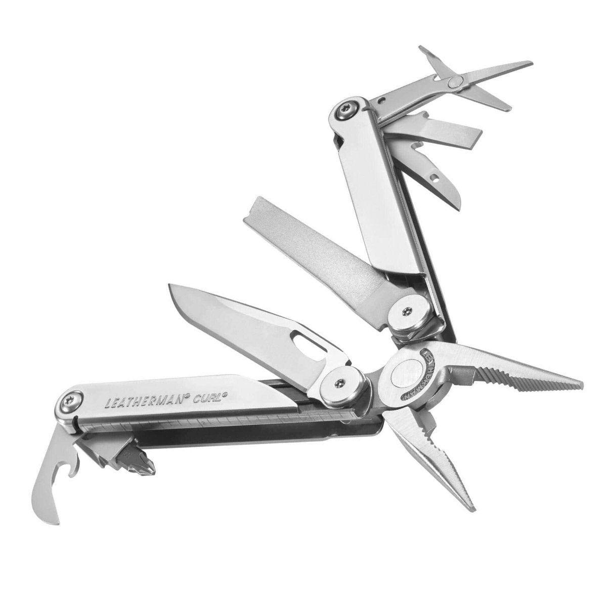 Leatherman Curl Everyday Tool with Nylon Sheath (USA) - NORTH RIVER OUTDOORS