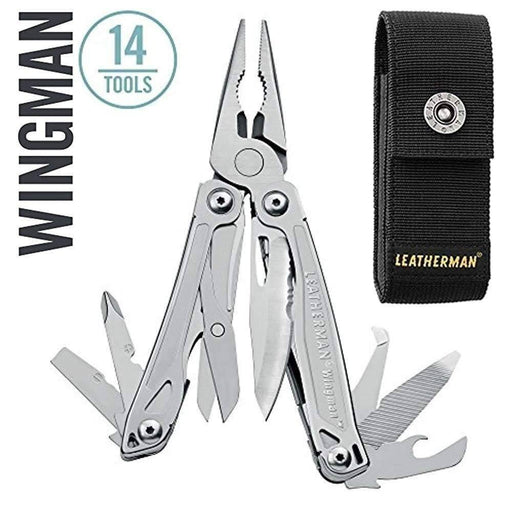 Leatherman Wingman 14-in-1 Multi-Tool USA from NORTH RIVER OUTDOORS