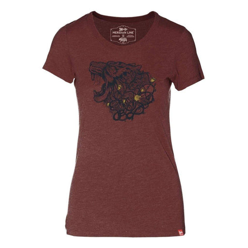 Meridian Line Tiger Vines Women's T-Shirt from NORTH RIVER OUTDOORS