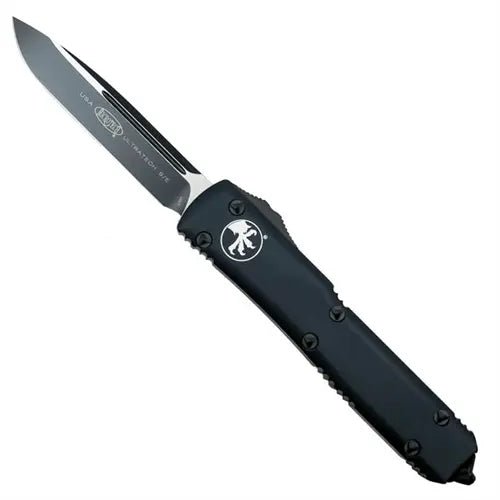 Microtech Ultratech 121-1T S/E Black Auto OTF Knife from NORTH RIVER OUTDOORS