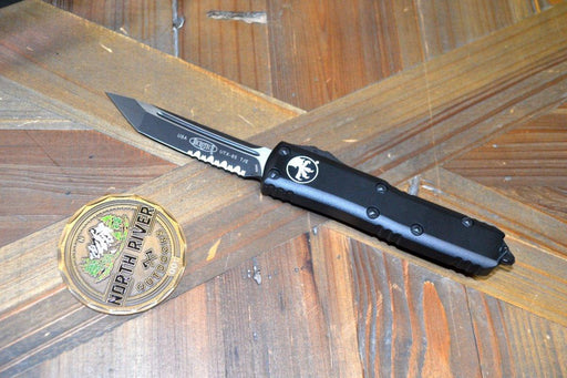 Microtech UTX-85 233-2T T/E Black Tactical P/S from NORTH RIVER OUTDOORS