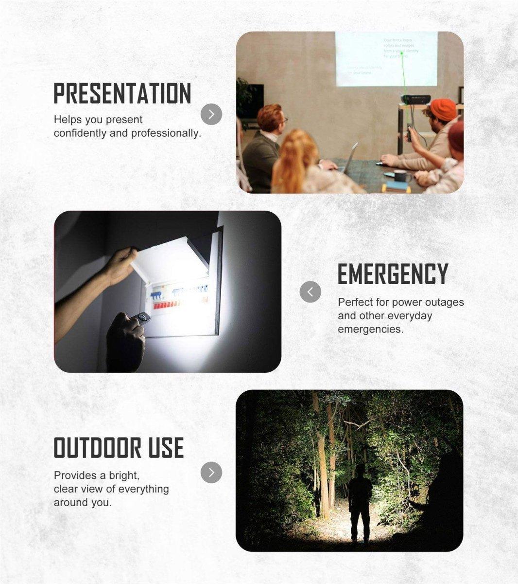 Olight Arkfeld Rechargeable Cool White LED Flat Flashlight 1000 Max Lumens - NORTH RIVER OUTDOORS