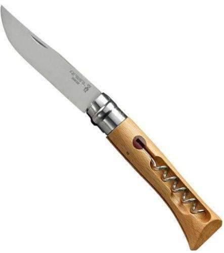 OPINEL No10 Corkscrew Wine Cheese Knife 001410 from NORTH RIVER OUTDOORS