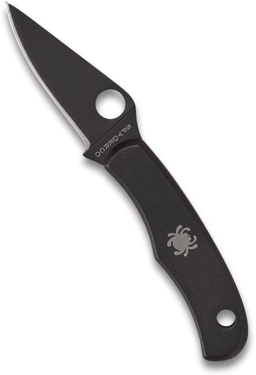 Spyderco Bug Non-Locking Knife Black Steel Blade C133BKP from NORTH RIVER OUTDOORS