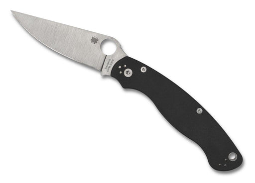 Spyderco Military 2 Compression Lock Folding Knife 4" S30V Satin Blade C36GP2 from NORTH RIVER OUTDOORS
