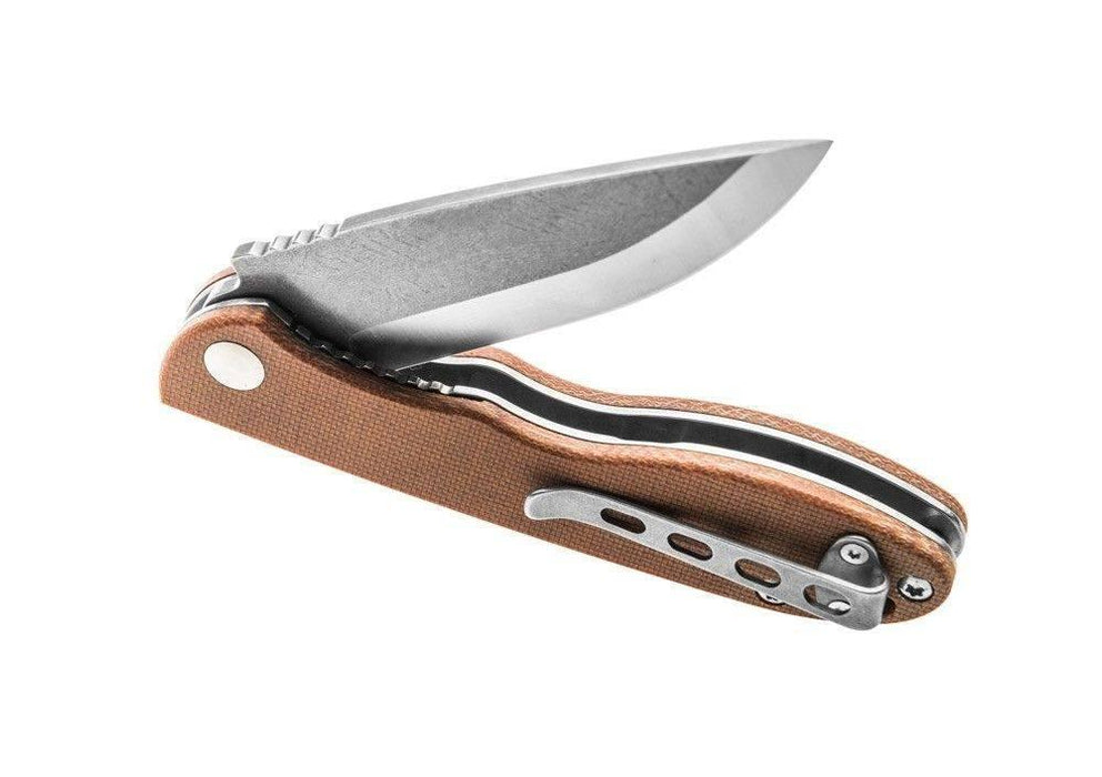 TOPS MSF-4.0 Mini Scandi Flipper Knife 3.25" N690Co Two-Tone Blade from NORTH RIVER OUTDOORS